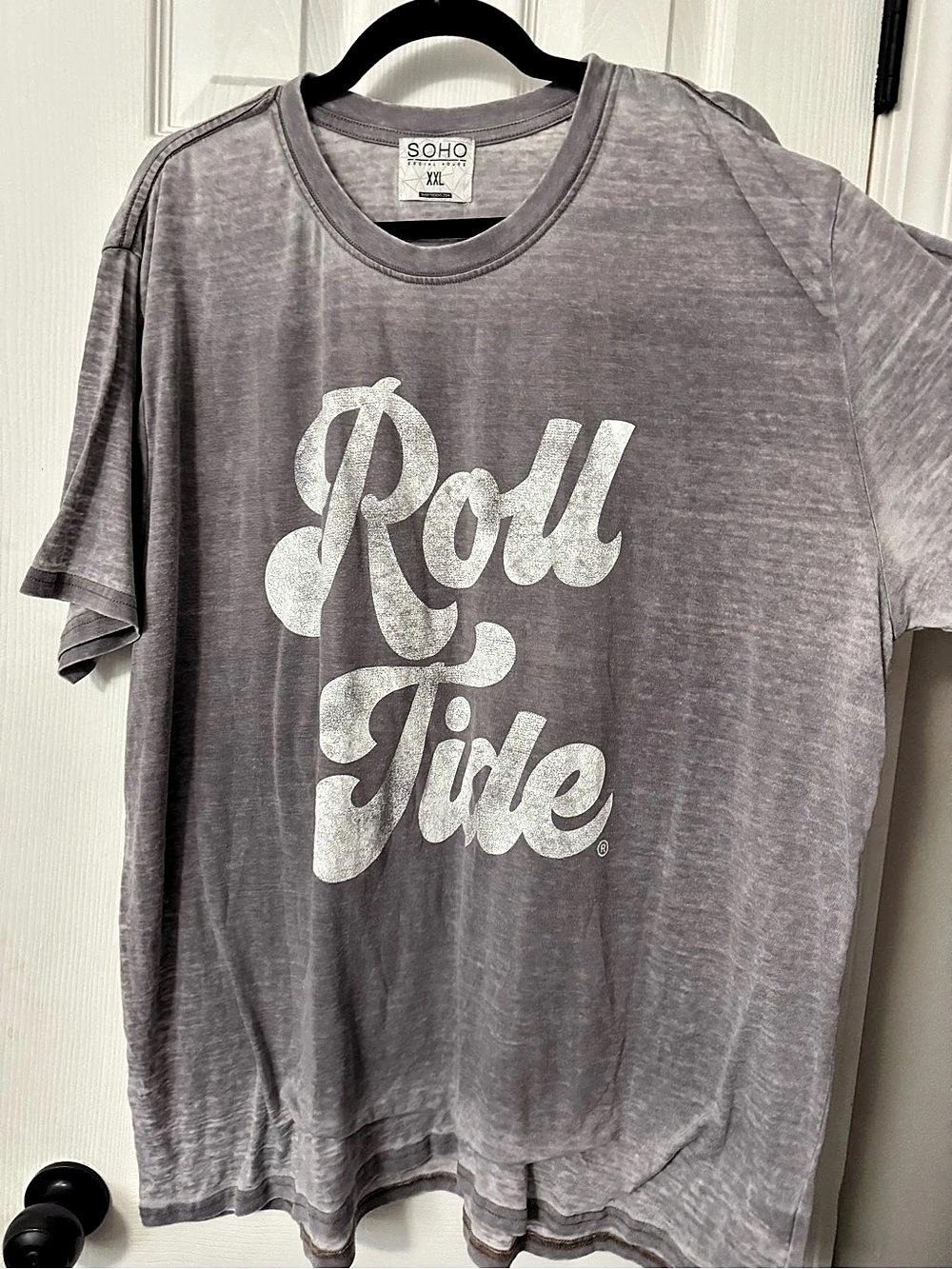 SOHO Roll Tide Graphic Tee XXL Gray